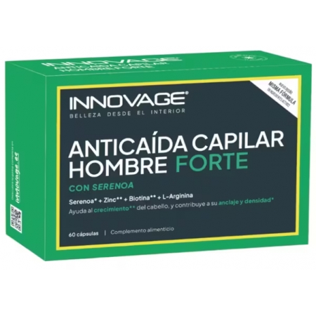 INNOVAGE POTENCIADOR CAPILAR HOMBRE FORTE 60 CAPSULAS