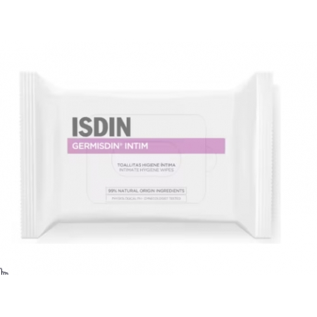 ISDIN GERMISDIN INTIM TOALLITAS DE HIGIENE INTIMA 20 TOALLITAS
