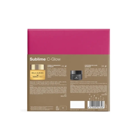 BELLA AURORA PACK SUBLIME C-GLOW CREMA DIA 50 ML+CONTORNO ANTIEDAD 15 ML
