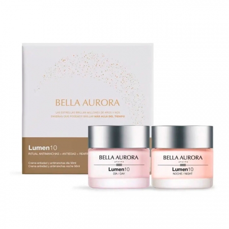 BELLA AURORA PACK LUMEN 10 CREMA DIA 50 ML+ CREMA NOCHE 50 ML