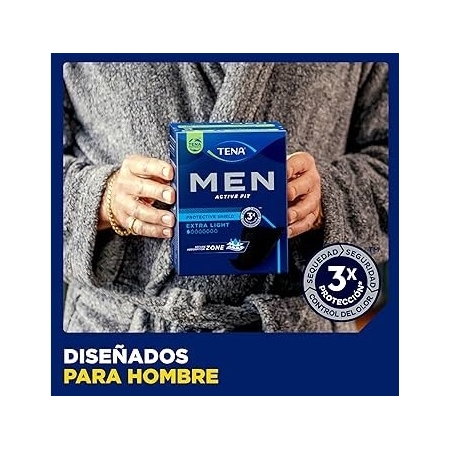 TENA MEN LEVEL 0 PERDIDAS MINIMAS EXTRA LIGHT 14 UNIDADES