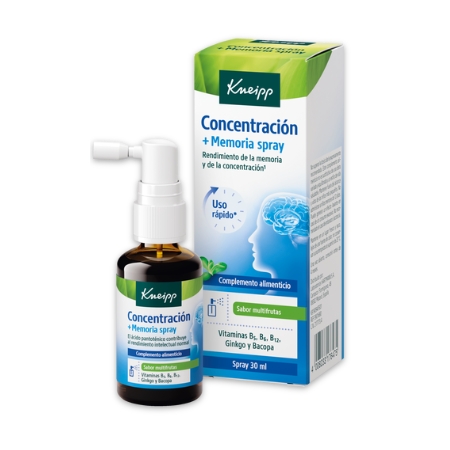 KNEIPP CONCENTRACION + MEMORIA SPRAY 30 ML