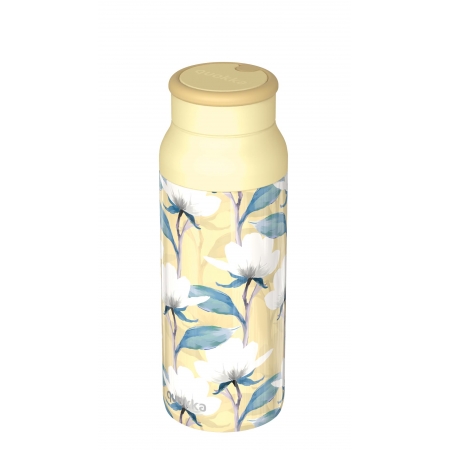 QUOKKA BOTELLA TERMO ACERO INOXIDABLE ASA SILICONA ECHO MAGNOLIA 690 ML
