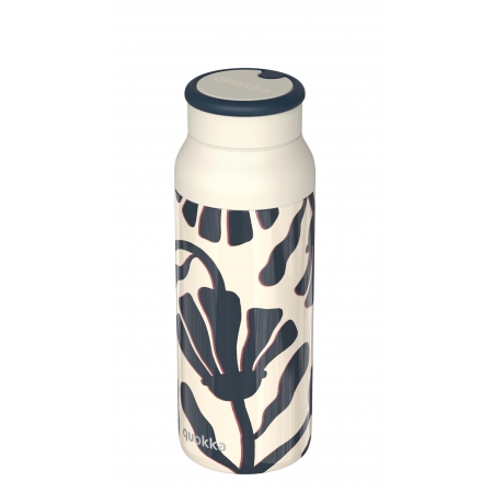 QUOKKA BOTELLA TERMO ACERO INOXIDABLE ECHO ABSTRACT LEAVES 690 ML