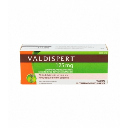VALDISPERT 125 MG 50 COMPRIMIDOS RECUBIERTOS
