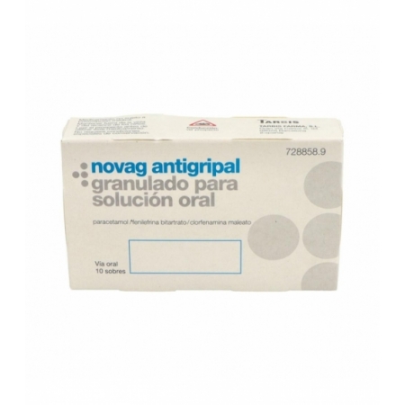 NOVAG ANTIGRIPAL 10 SOBRES GRANULADO PARA SOLUCION ORAL