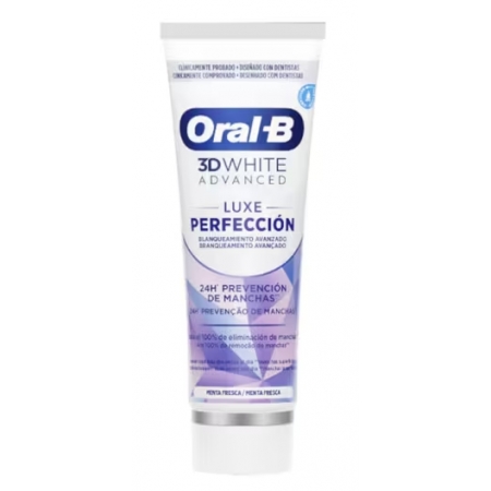 ORAL-B 3DWHITE LUXE PERFECCION 2 X 75 ML