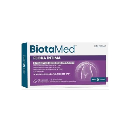 BIOTAMED FLORA INTIMA 15 CAPSULAS
