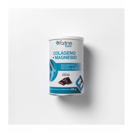 FARLINE ACTIVITY COLAGENO + MAGNESIO 1 BOTE 400 G SABOR CACAO