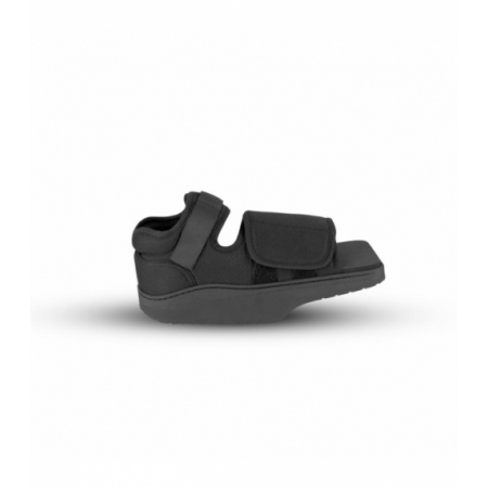 APOSAN DYNAMIC ZAPATO POSTQUIRURGICO EN TALO COLOR NEGRO 1 UNIDAD TALLA M 37