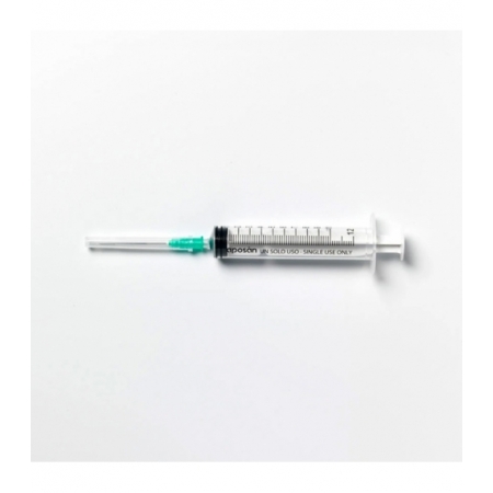 APOSAN JERINGA C/AGUJA ESTERIL1 UNIDAD G21 UI 0,8 MM X 40 MM 10 ML