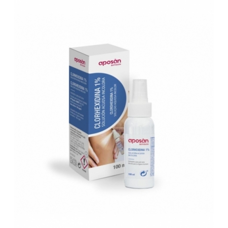 APOSAN CLORHEXIDINA BOTIQUIN 1% 1 FRASCO PULVERIZADOR 100 ML