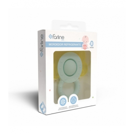 FARLINE BEBE MORDEDOR REFRIGERANTE FLOR + 0 MESES 1 UNIDAD