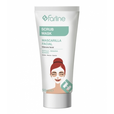 FARLINE MASCARILLA FACIAL SCRUB MASK 1 TUBO 50 ML