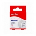 ACOFAR ESPARADRAPO MICROPERFORADO PLASTICO 1 UNIDAD 5 M X 2,5 CM COLOR BLANCO