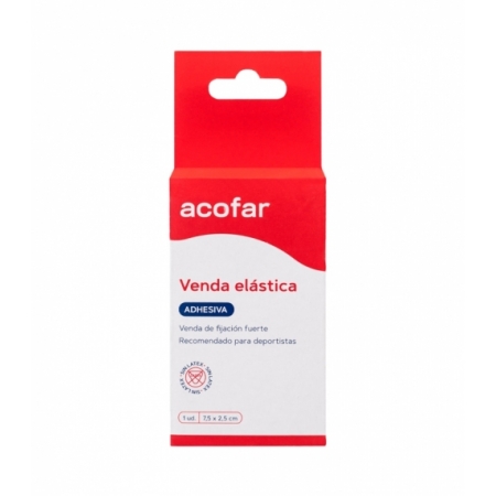 ACOFAR VENDA ELASTICA COHESIVA 1 UNIDAD 4 M X 8 CM