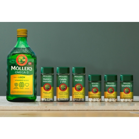 MOLLER'S INMUNIDAD VIT C + ZINC 90 COMPRIMIDOS