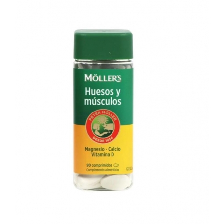 MOLLER'S HUESOS Y MUSCULOS (MG + CA + VIT D) 90 COMPRIMIDOS