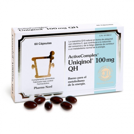 ACTIVECOMPLEX UNIQUINOL 100 MG 60 CAPSULAS