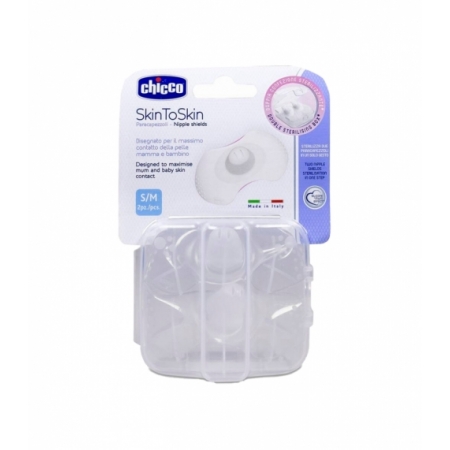 PROTEGEPEZON SILICONA CHICCO SKINTOSKIN 2 U T- S/M 2 U