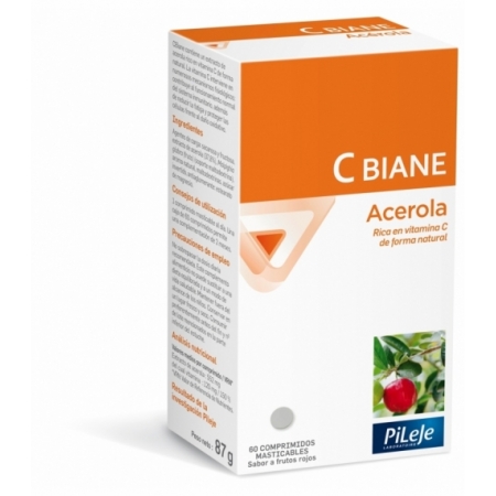 C-BIANE ACEROLA 60 COMPRIMIDOS MASTICABLES