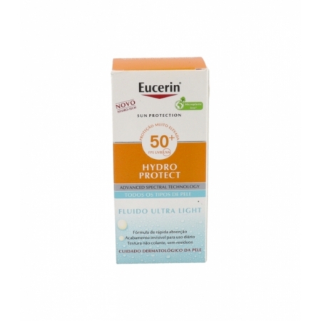 EUCERIN SUN HIDROPROTECT FLUIDO ULTRA LIGHT SPF50+ 1 ENVASE 50 ML