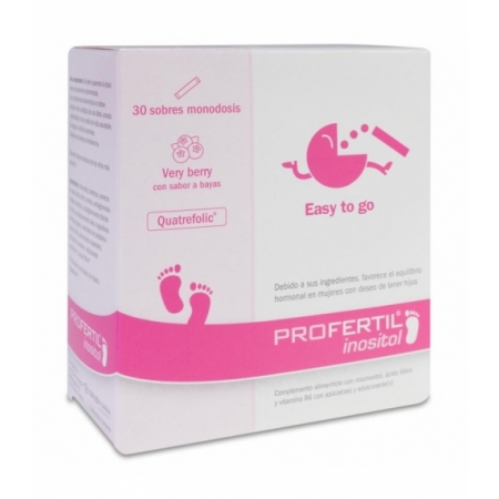 PROFERTIL INOSITOL 30 SOBRES MONODOSIS 3 G SABOR A BAYAS