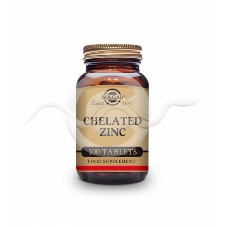 SOLGAR ZINC QUELADO 100 COMPRIMIDOS