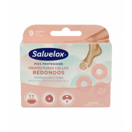 SALVELOX PROTECTORES CALLOS REDONDOS 9 UNIDADES