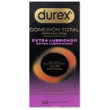 DUREX CONEXION TOTAL EXTRA LUBRICADO 10 PRESERVATIVOS