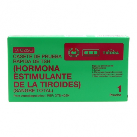 PREZISA 1 PRUEBA RAPIDA DE TSH (TIROIDES)