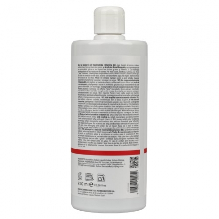 TH-ZERO GEL CORPORAL ROSA MOSQUETA Y NIACINAMIDA 750 ML