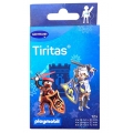 TIRITAS PLAYMOBIL 12 APOSITOS ADHESIVOS 2 (40 MM X 60 MM) + 4 (16 MM X 57 MM) + 6 (19 MM X 72 MM)