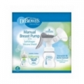 DR BRAWN´S EXTRACTOR DE LECHE MANUAL Y BIBERON BOCA ANCHA NIVEL1 120ML