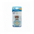 DR BROWN´S CHUPETE SILICONA SIN SUCCION ANIMALES AZUL 6-12 M T-2