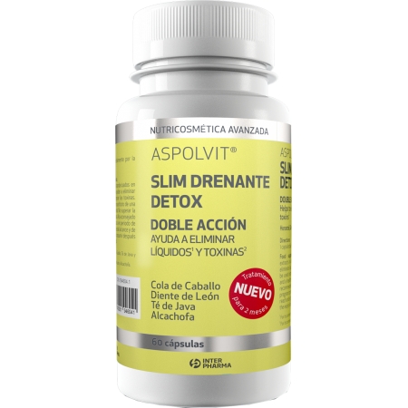ASPOLVIT SLIM DRENANTE DETOX 60 CAPSULAS