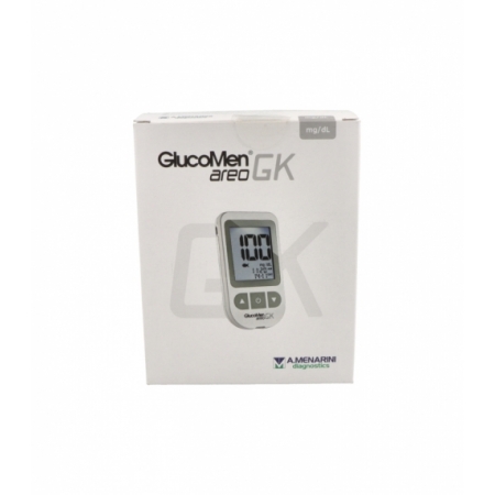 MEDIDOR DE GLUCOSA Y CUERPOS CETONICOS GLUCOMEN AREO GK METER 1 UNIDAD