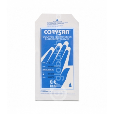 GUANTE DE CIRUGIA CORYSAN ESTERIL LATEX T-7.5 2