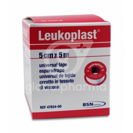 LEUKOPLAST ESPARADRAPO COLOR CARNE  5 M X 5 CM