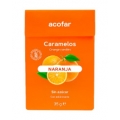 ACOFAR CARAMELOS SIN AZUCAR 1 ENVASE 35 G SABOR NARANJA
