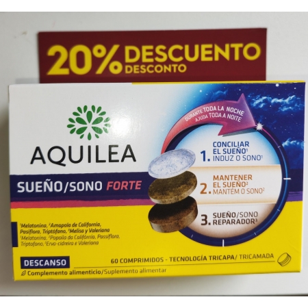 AQUILEA SUEÑO FORTE 60 COMPRIMIDOS PRECIO ESPECIAL