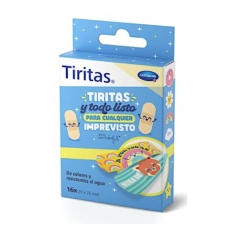 TIRITAS MR. WONDERFUL APOSITO ADHESIVO 16 UNIDADES 72 MM X 25 MM
