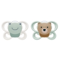 NUK PERFECT MATCH AIR CHUPETE SILICONA 0 - 6 MESES 2 UNIDADES SURTIDO