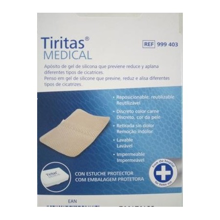 TIRITAS MEDICAL CICATRICES 7,2 X 5 CM