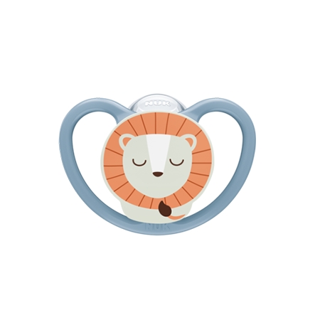 NUK PERFECT MATCH AIR NIGHT 1 CHUPETE DE SILICONA 6-18 MESES (BRILLA)