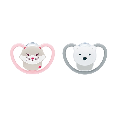 NUK PERFECT MATCH AIR CHUPETE SILICONA 18 - 36 MESES 2 UNIDADES SURTIDO