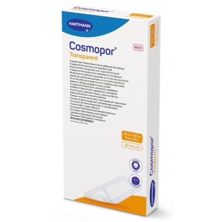 COSMOPOR TRANSPARENT 25 CM X 10 CM 1 APOSITO ESTERIL