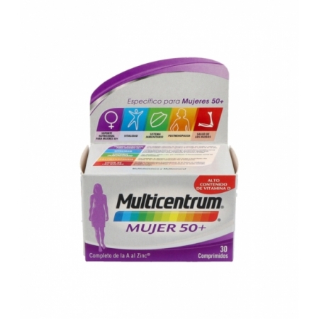 MULTICENTRUM MUJER 50+  30 COMP
