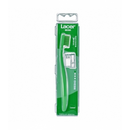 LACER CEPILLO DENTAL ADULTO MINI 1 UNIDAD MEDIO