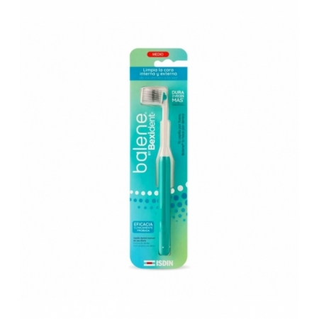 BALENE BY BEXIDENT CEPILLO DENTAL ADULTO DUREZA MEDIA COLOR AGUAMARINA